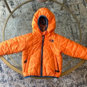 The North Face reversible toddler coat.